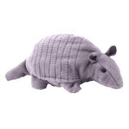 TY Beanie Baby - TANK the Armadillo (4th Gen hang tag) (8 inch)