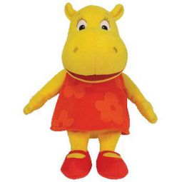 TY Beanie Baby - TASHA the Hippo (Nick Jr. - The Backyardigans) (7.5 inch)