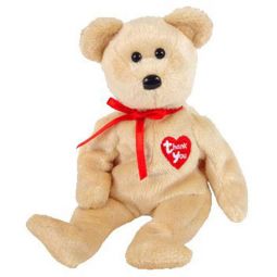 TY Beanie Baby - THANK YOU BEAR 2003 (Dealer Exclusive, 1 given per store) (8.5 inch)