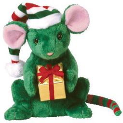 TY Beanie Baby - TIDINGS the Holiday Mouse (Internet Exclusive) (7 inch)