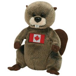 TY Beanie Baby - TIMBERS the Beaver (Canada Exclusive) (6 inch)