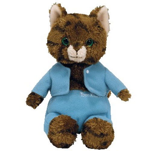 TY Beanie Baby - TOM KITTEN the Cat (UK Exclusive) (6.5 inch)