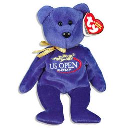 TY Beanie Baby - TOPSPIN the US OPEN Bear (US Open Exclusive) (8.5 inch)
