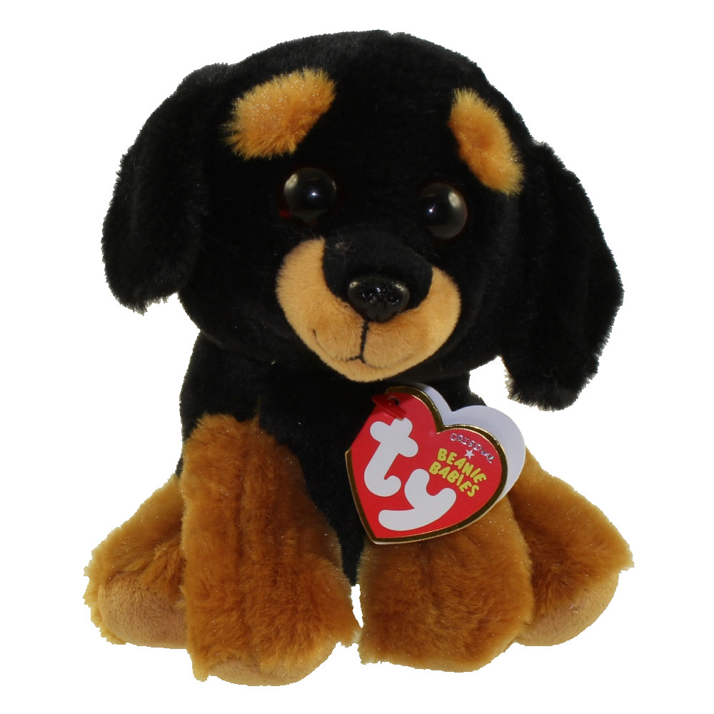 TY Beanie Baby - TREVOUR the Rottweiler Dog (6 inch)