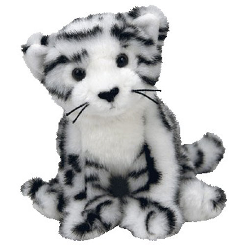 TY Beanie Baby - TUNDRA the White Tiger (6 inch):  - Toys,  Plush, Trading Cards, Action Figures & Games online retail store shop sale