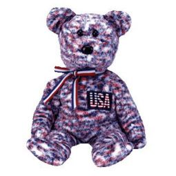 TY Beanie Baby - USA the Bear (USA Exclusive) (8.5 inch)