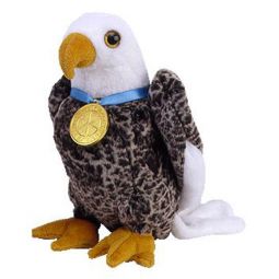 TY Beanie Baby - VALOR the Eagle (Internet Exclusive) (6 inch)
