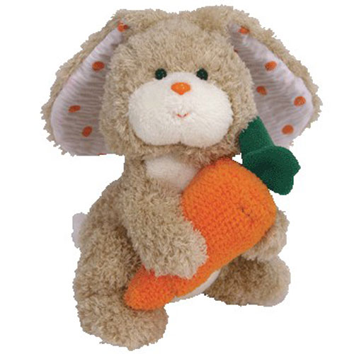 TY Beanie Baby - VEGGIES the Bunny (6.5 inch)