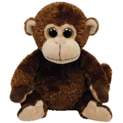 TY Beanie Baby - VINES the Monkey (Big Eye Version) (7 inch)