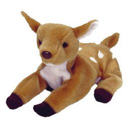 TY Beanie Baby - WHISPER the Deer (6.5 inch)