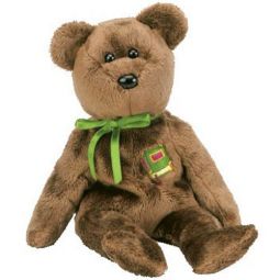 TY Beanie Baby - WILLIAM the Bear (Closed-Book Version - Europe Exclusive) (8.5 inch)