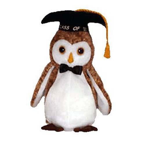 Ty Beanie Baby Wisest The 2000 Owl 7 Inch MWMT S Stuffed Animal Toy for sale online 