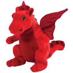 TY Beanie Baby - Y DDRAIG GOCH the Dragon (UK Exclusive) (5 inch)