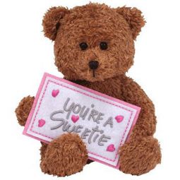 TY Beanie Baby - YOU'RE A SWEETIE the Bear (5.5 inch)