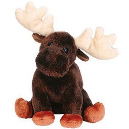 TY Beanie Baby - ZEUS the Moose (6.5 inch)