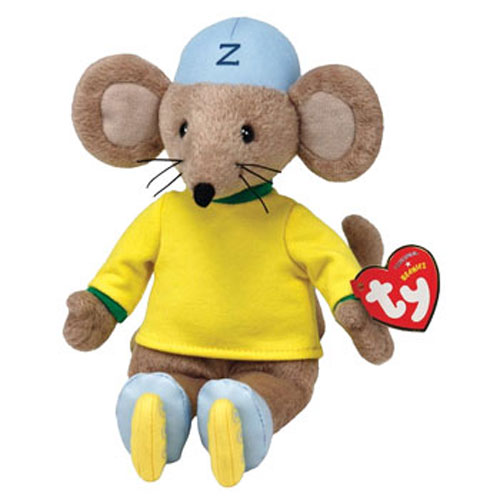 TY Beanie Baby - ZOOMER the Mouse (Rastamouse - UK Excl) (8.5 inch)
