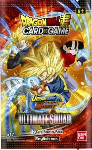 Dragon Ball Super Ultimate Warriors Panini Sealed Pack Stickers 