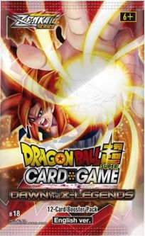 Bandai Dragon Ball Super Trading Cards - Zenkai Series Dawn of the Z-Legends B18 - PACK (12 Cards)