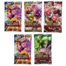 Bandai Dragon Ball Super Trading Cards - Zenkai Series Wild Resurgence B21 - PACKS (5 Pack Lot)