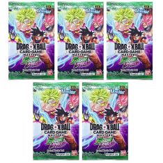 Bandai Dragon Ball Super Cards Ultra-Bout Series - Fearsome Rivals B29 - BOOSTER PACKS [5 Pack Lot]