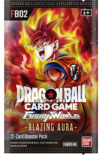 Bandai Dragon Ball Super Trading Cards - Fusion World Blazing Aura