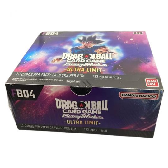 dragon ball ultra limit booster box Dragon Ball Super Fusion World Ultra Limit FB04 Japanese Booster Box main image 1