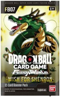 Bandai Dragon Ball Super Trading Cards - Fusion World Wish For Shenron FB07 - PACK [12 Cards]