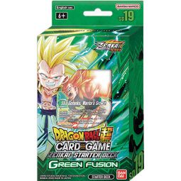 Bandai Dragon Ball Super Trading Cards - Zenkai Starter Deck SD19 - GREEN FUSION