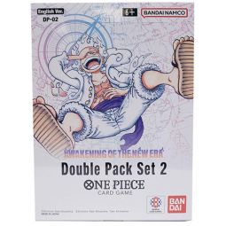 Bandai One Piece Trading Cards - Double Pack Set DP-02 - Awakening of the New Era [OP-05 Packs]