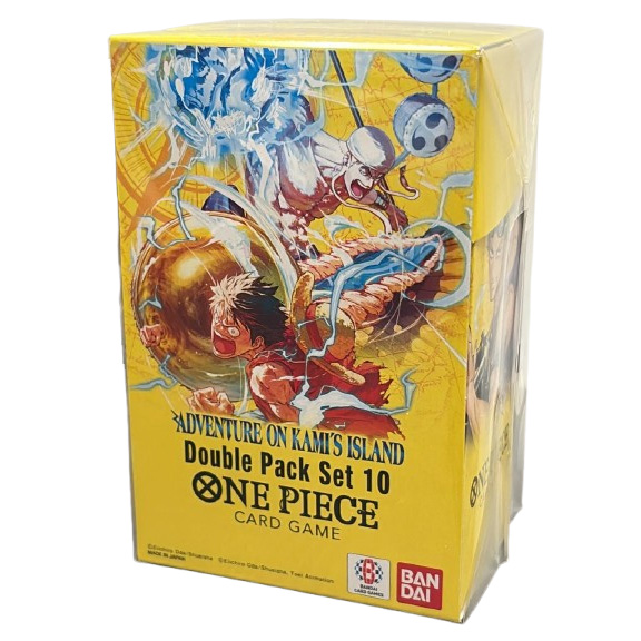 Bandai One Piece Trading Cards Double Pack Set DP-10 - ADVENTURE ON KAMI'S ISLAND [OP15-EB04 Packs]