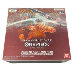 Bandai One Piece Trading Cards - Paramount War OP-02 - BOOSTER BOX (24 Packs)