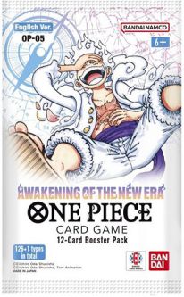 Bandai One Piece Trading Cards - Awakening of the New Era OP-05 - BOOSTER PACK (12 Cards)