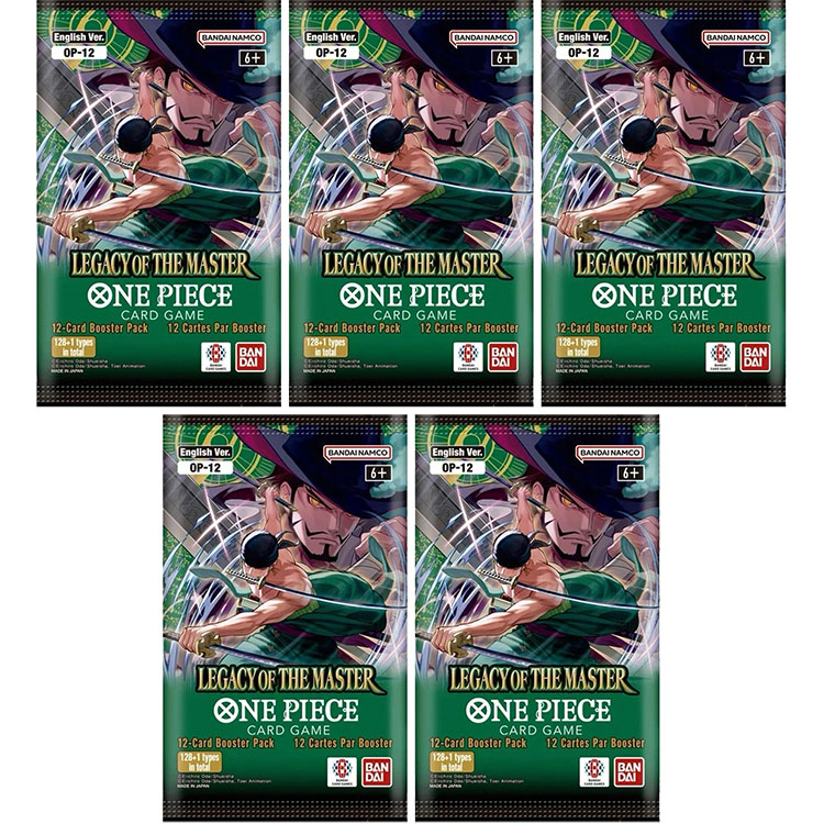 Bandai One Piece Trading Cards - Legacy of the Master OP-12