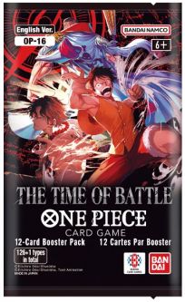 Bandai One Piece Trading Cards - The Time of Battle OP-16 - BOOSTER PACK [12 Cards]