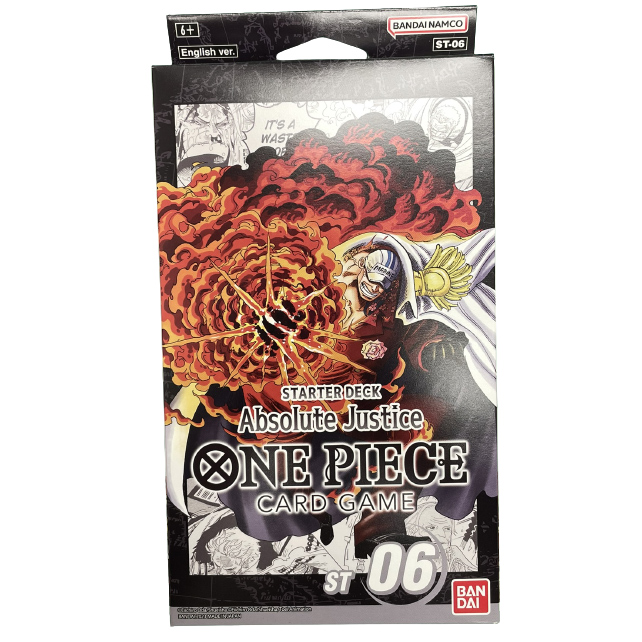Bandai One Piece Trading Cards Starter Deck ST06 ABSOLUTE JUSTICE