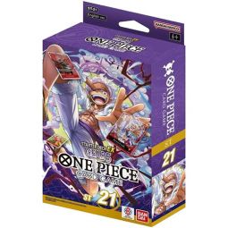 Bandai One Piece Trading Cards - Starter Deck EX ST-21 - GEAR 5 (50-Card Deck & 70 Sleeves)