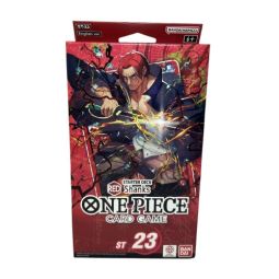 Bandai One Piece Trading Cards - Starter Deck ST-23 - RED SHANKS (50-Card Deck)
