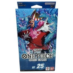 Bandai One Piece Trading Cards - Starter Deck ST-25 - BLUE BUGGY (50-Card Deck)