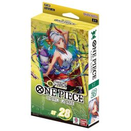 Bandai One Piece Trading Cards - Starter Deck ST-28 - GREEN YELLOW YAMATO (50-Card Deck)