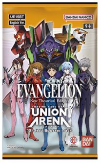 Union Arena English TCG - Evangelion New Theatrical Edition UE15BT - BOOSTER PACK [12 Cards]