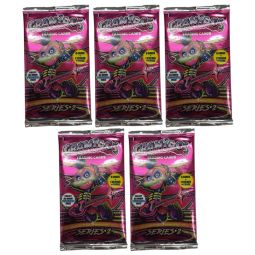 Craniacs Trading Cards - Series 2 - BOOSTER HOBBY PACKS [5 Pack Lot]