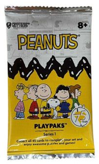 Cryptozoic Trading Cards - Peanuts (75 Years) Playpaks Series 1 - BOOSTER PACK (5 cards)