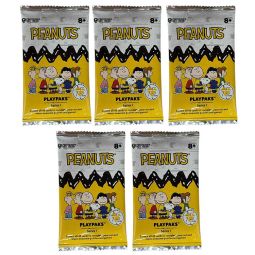 Cryptozoic Trading Cards - Peanuts (75 Years) Playpaks Series 1 - BOOSTER PACKS [5 Pack Lot]