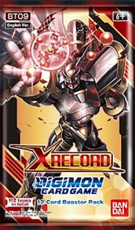 Digimon English Trading Card Game - X Record BT09 - BOOSTER PACK (12 Cards)