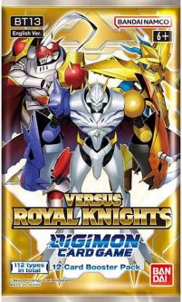 Digimon English Trading Card Game - Versus Royal Knights BT13 - BOOSTER PACK (12 Cards)