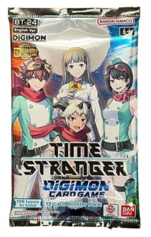 Digimon English Trading Card Game - Time Stranger BT24 - BOOSTER PACK (12 Cards)