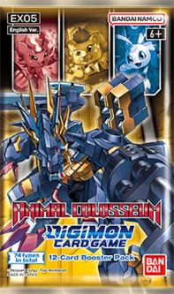 Digimon English Trading Card Game - Animal Colosseum EX05 - BOOSTER PACK [12 Cards]