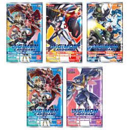 Digimon English Trading Card Game - Release Special Booster V1.5 - PACKS (5 Pack Lot) BT01-03