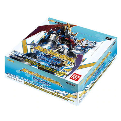Digimon English Trading Card Game - New Awakening BT08 - BOOSTER BOX (24 Packs)