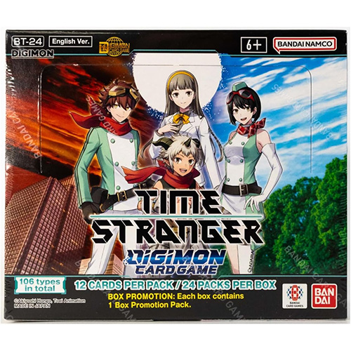 Digimon English Trading Card Game - Time Stranger BT24 - BOOSTER BOX [24 Packs]